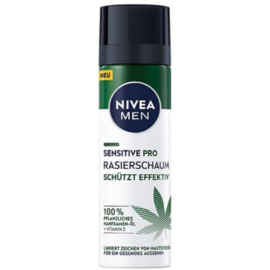 Nivea Men, Sensitiv, Rasierschaum, 200ml