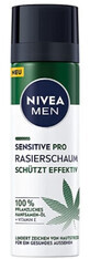 Nivea Men, Sensitiv, Rasierschaum, 200ml