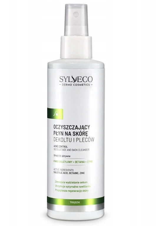 Sylveco Dermo Trdzik Reinigungslotion für Hals und Rücken, 200 ml