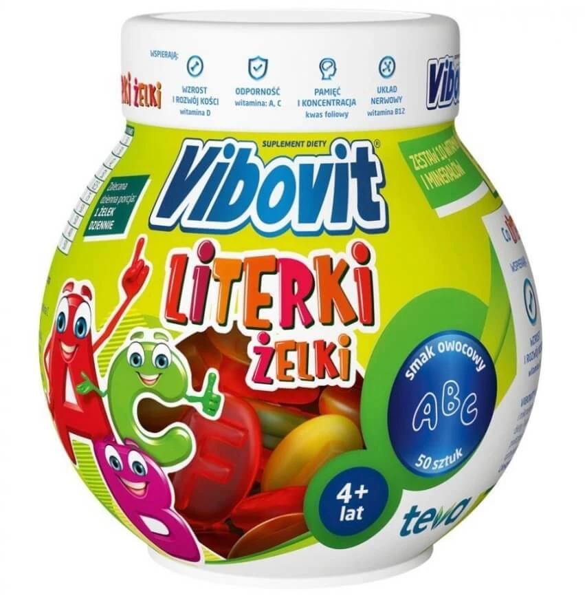 Vibovit-Buchstaben, Ellipsen, 50 Stück
