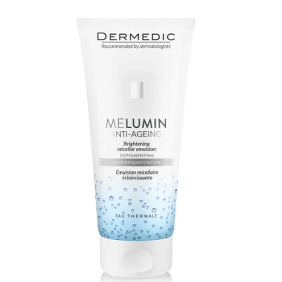 Dermedic Melumin Emulsion micellaire de nettoyage de la peau 200 ml