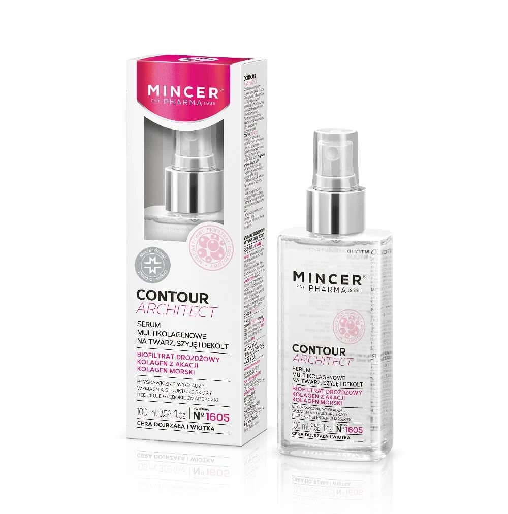 Mincer Pharma Contour Architect Multicollagen Serum für reife und schlaffe Haut Nr.1605, 100ml
