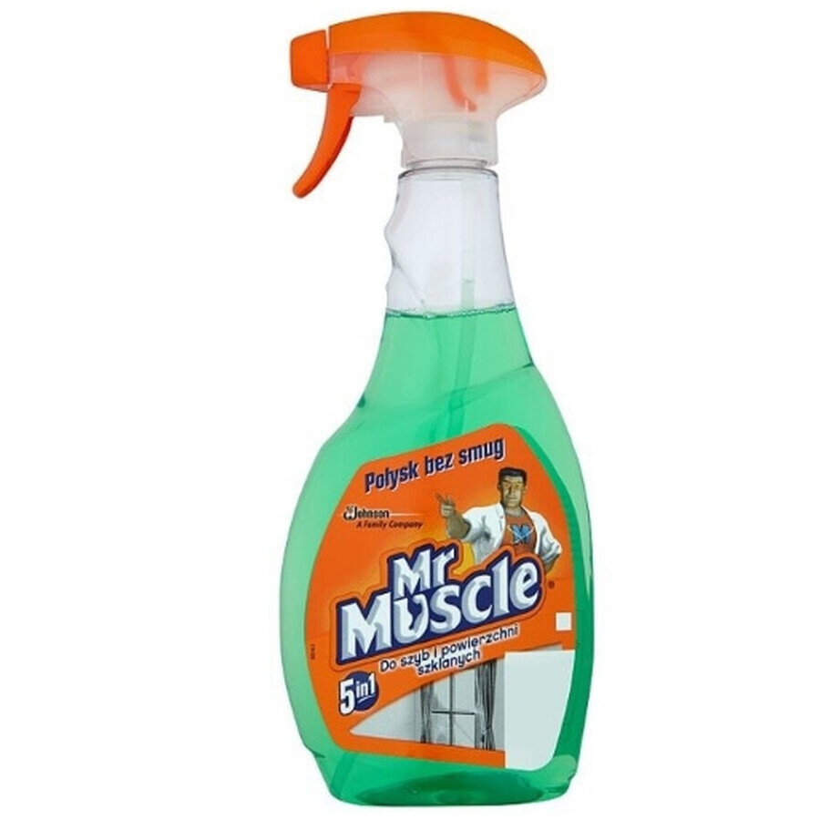 Mr Muscle, Glas- und andere Oberflächenreiniger, grün, 500 ml