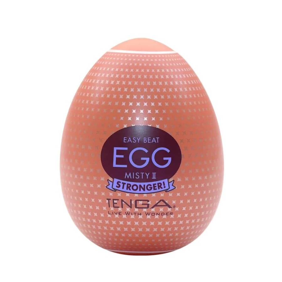 Tenga Easy Beat Easy Beat Egg Misty II Stärkerer eiförmiger Einweg-Masturbator