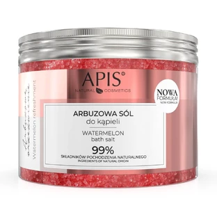 Apis Watermelon Splendour Badesalz mit Wassermelone und Wassermelonenextrakt, 650g