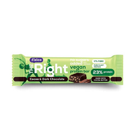 Veganer Kakao-Protein-Riegel, 40 g, Sly Nutrition