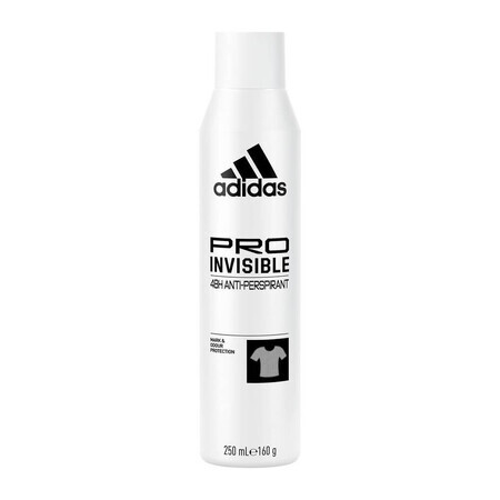 Spray antitranspirante Adidas Pro Invisible, 250 ml