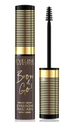 Eveline Brow amp;Go Wimperntusche 02 Dunkel 6 ml