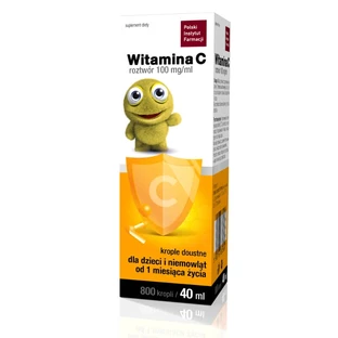 Vitamin C oral drops, 40 ml