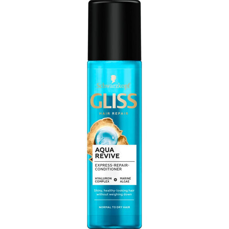 Gliss Aqua Revive Express Conditioner pour cheveux secs et normaux, 200ml