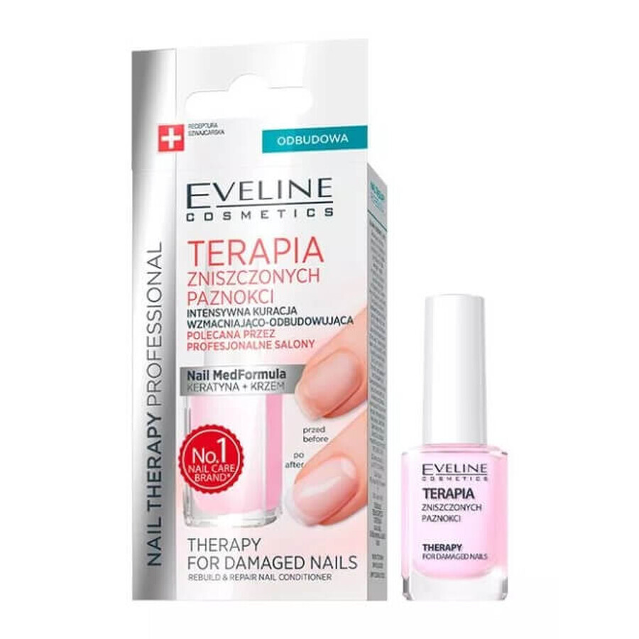 Eveline therapie voor beschadigde nagels verhardende behandeling 12ml