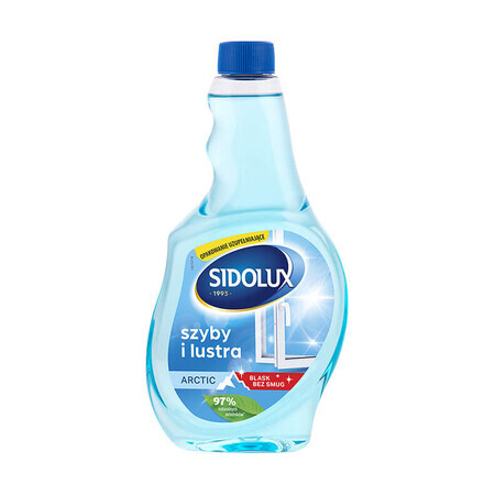 Sidolux, Crystal Arctic, Glasreiniger, Ersatz, 500 ml