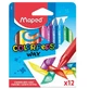 Creioane colorate Maped Color Peps, 12 culori