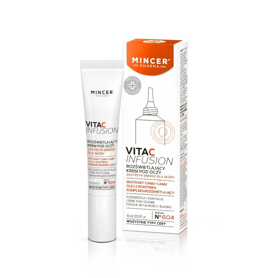 Mincer Pharma Vita C Infusion Aufhellende Augencreme Nr.604, 15ml