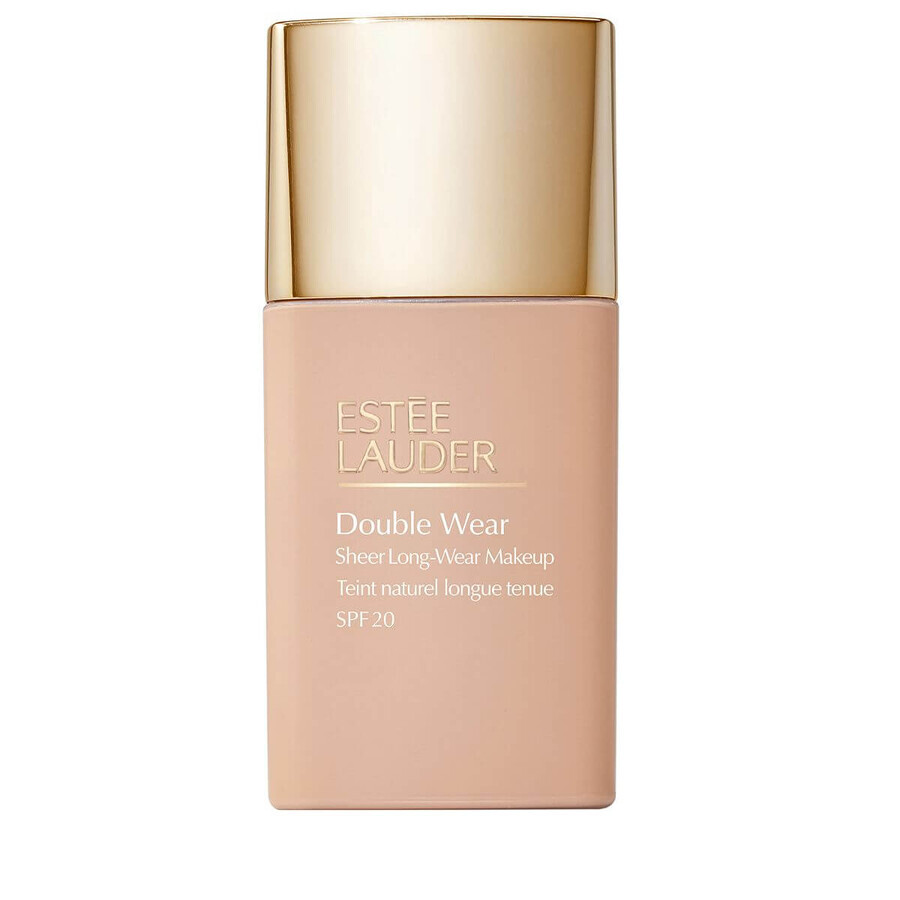 Estée Lauder Double Wear Sheer Long-Wear SPF20 Mattierende Foundation 2C2 Pale Almond, 30ml