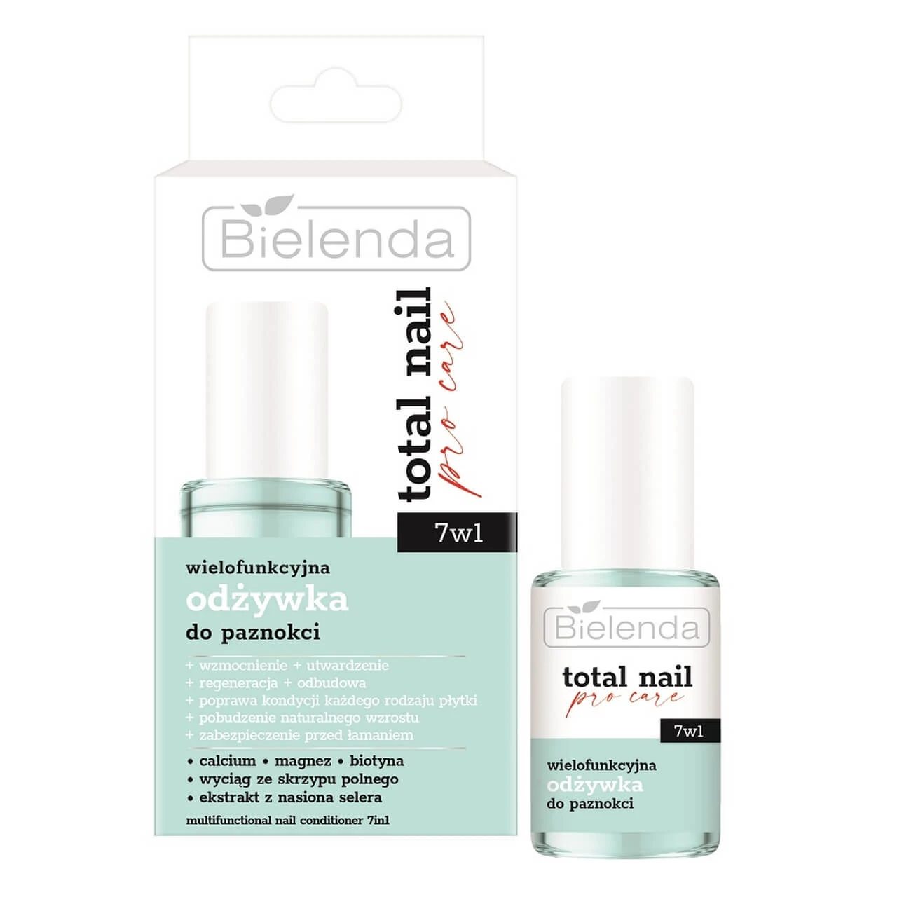 Bielenda Total Nail Pro-Care Multifunktionaler Nagelbalsam 7in1, 10ml
