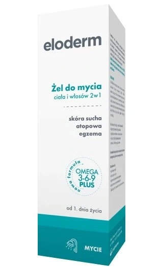 Eloderm 2-in-1 Körper- und Haarreinigungsmittel 200 ml