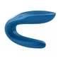Satisfyer Doppelter Walvibrator für Paare Blau
