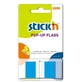 Indexeerpads op plateau 45x12mm blauw, 150 stuks