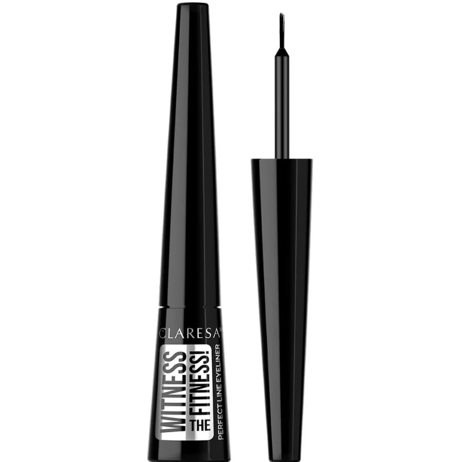 Delineador de ojos Claresa en Witness The Fitness líquido, 4 g