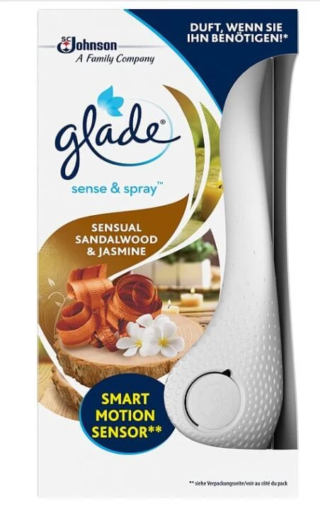 Glade, Sandelholz amp; Jasmine, Luftreiniger + 2 Patronen