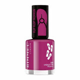 Rimmel 60 Seconds Flip Flop Speed Smalto 336 Violet En Vouge, 8ml