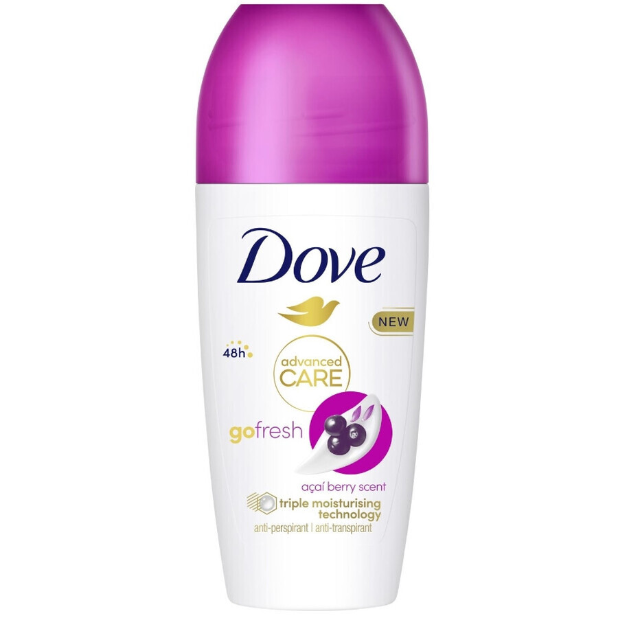 Dove Go fresh Acai-Beere Antitranspirant Roll-on, 50 ml