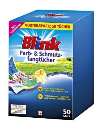 Blink, XL Farberhaltungstuch, 50 Stück
