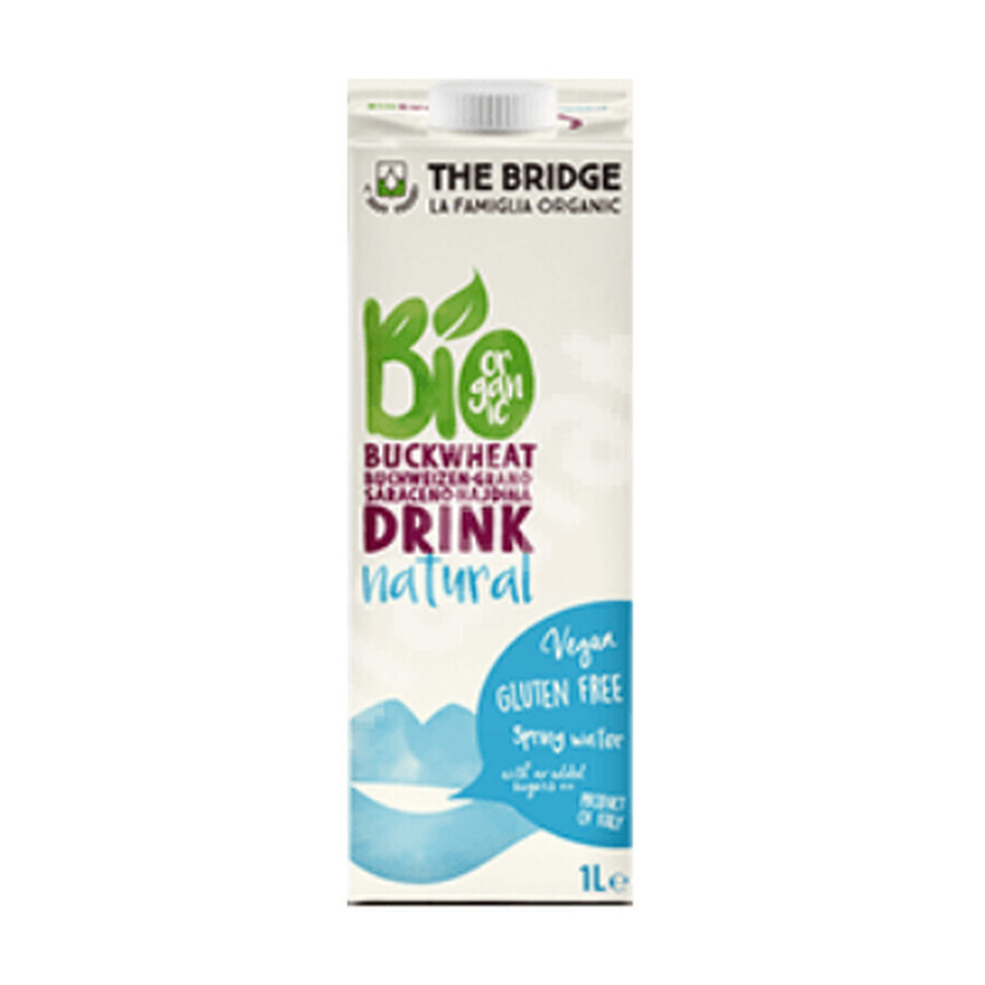 Organic buckwheat and rice drink, 1 litre, The Bridge