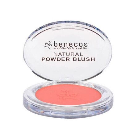 Benecos Natural Powder Puder erröten Sassy Lachs, 5.5g