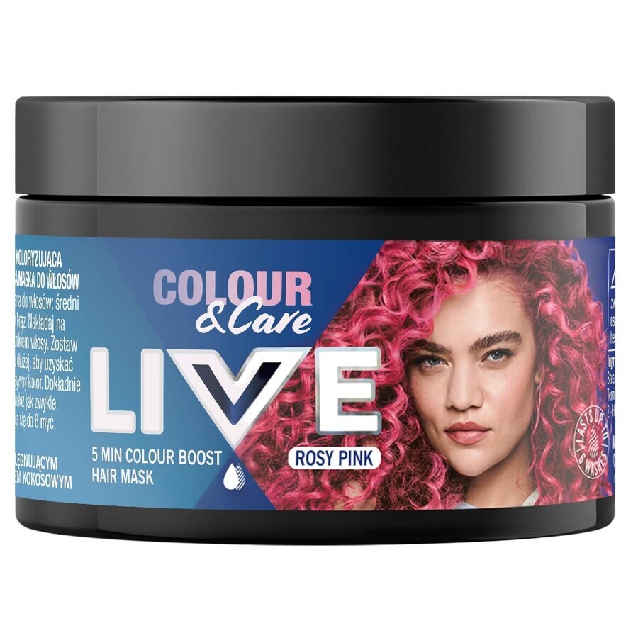 Schwarzkopf Live Colour Autowachs Maske Rosa, 150ml