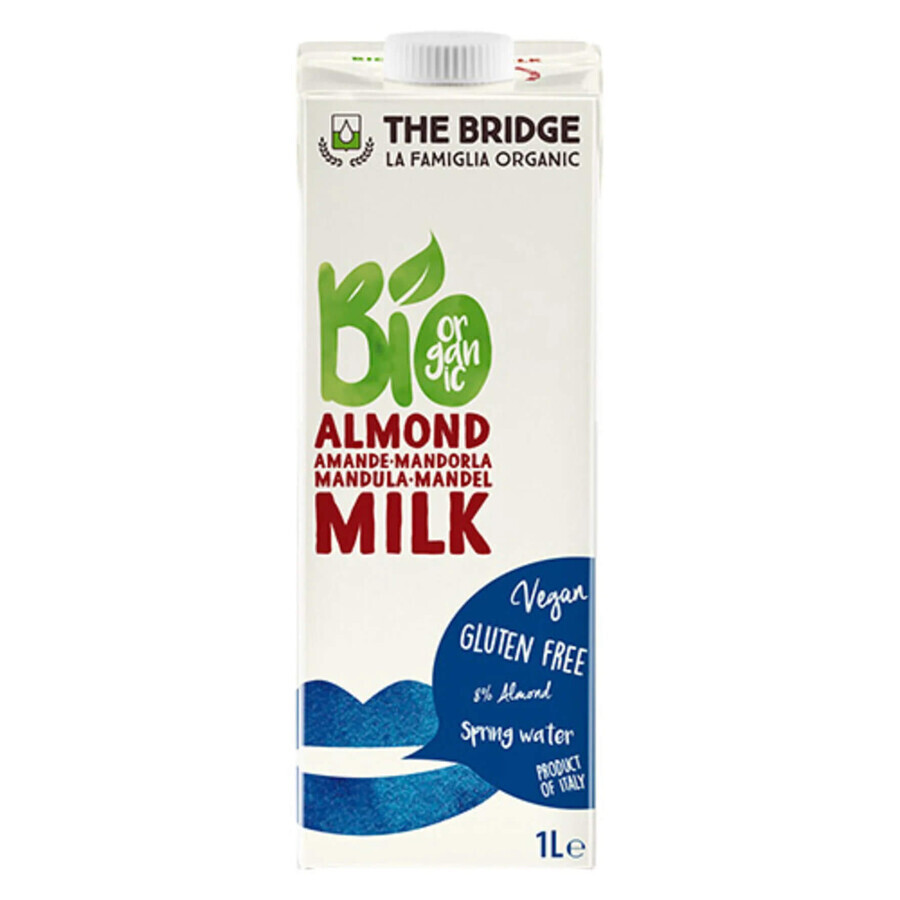 Organic Almond Drink, 1 L, The Bridge