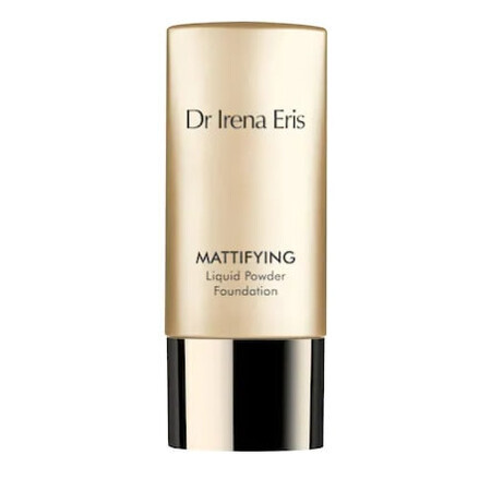 Dr. Irena Eris, Mattierende flüssige Pudergrundierung 60 Dark Beige, 30 ml