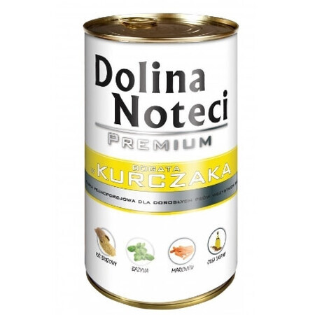 Dolina Noteci Premium-Hundenassfutter Huhn, 400g