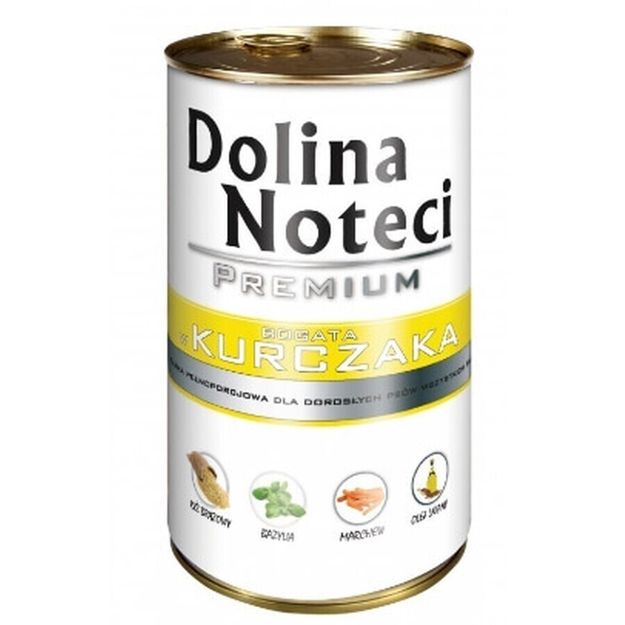 Dolina Noteci Premium-Hundenassfutter Huhn, 400g