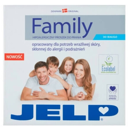 Jelp Family Hypoallergenes weißes Pulver, 2,24 kg