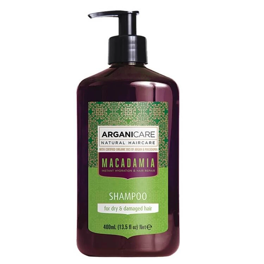 Arganicare Macadamia Macadamia Shampoo für trockenes und strapaziertes Haar, 100ml