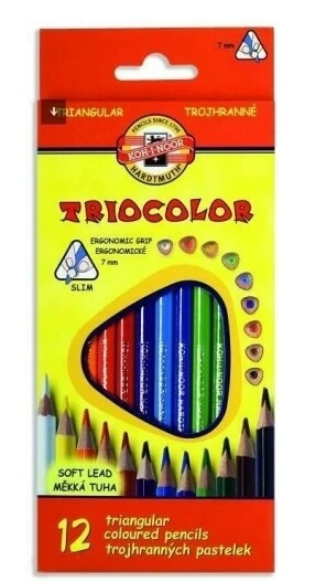 Koh-I-Noor, Augenstifte, 12 Farben