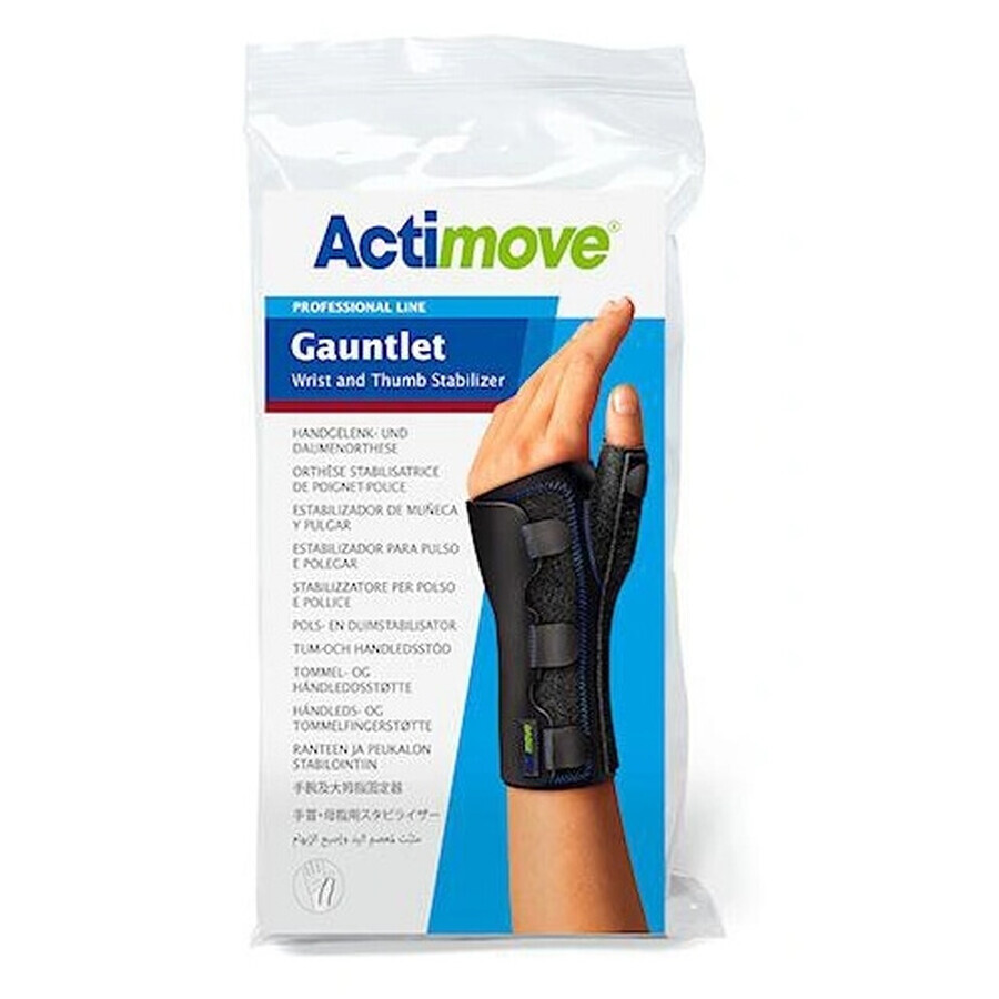 Actimove, Wrist and Thumb Stabilization Support Black size L - Long-term!