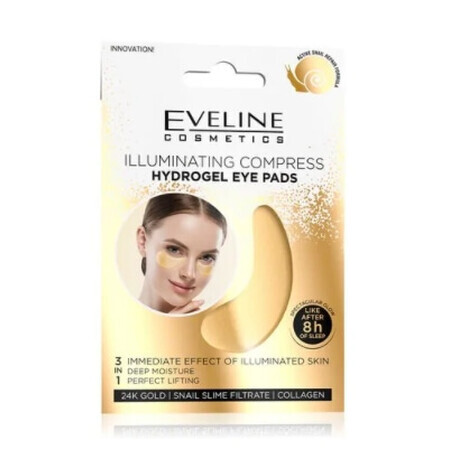 Eveline, Hydroel eye patches, dilating compress, 2 pieces