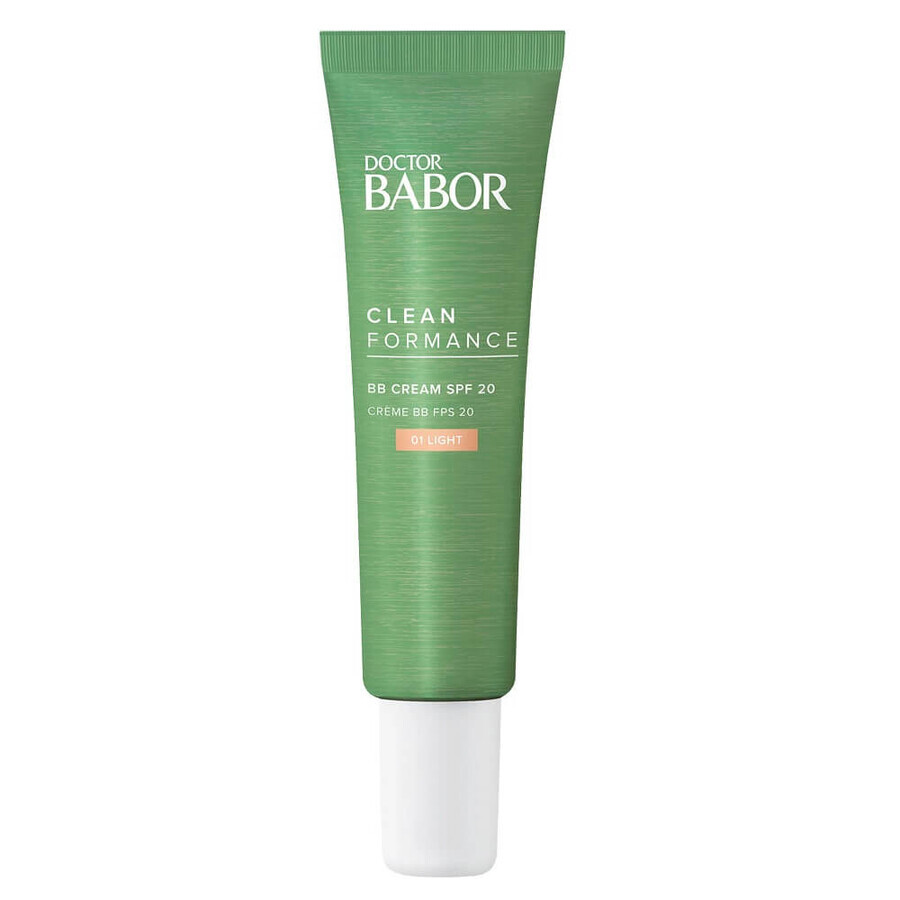 Babor Cleanformance BB Cream SPF20 cu factor de protecție 01 Light, 40ml