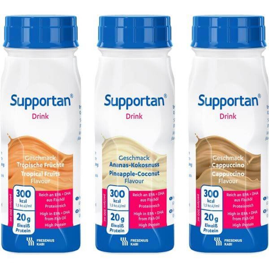 Tropisches Fruchtgetränk - Supportan, 4x200 ml, Fresenius Kabi Deutschland