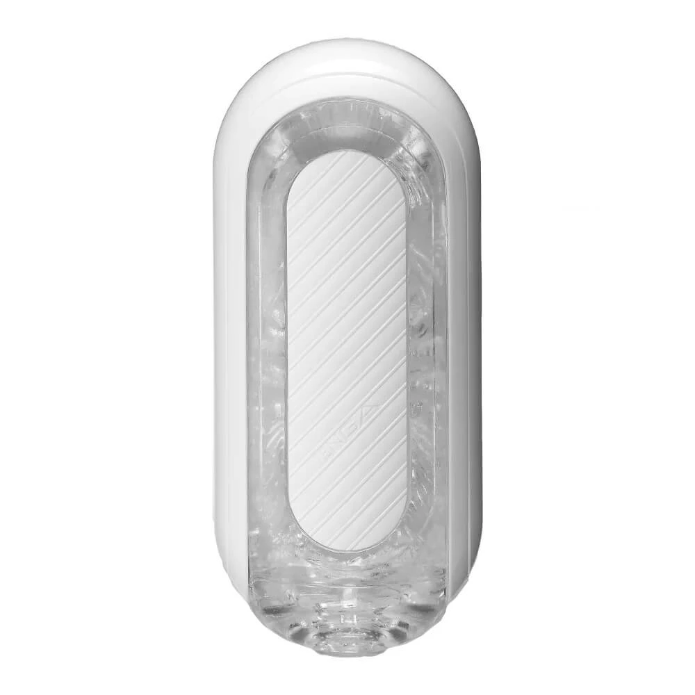 Wiederverwendbarer Masturbator Tenga Flip Zero Gravity Weiß