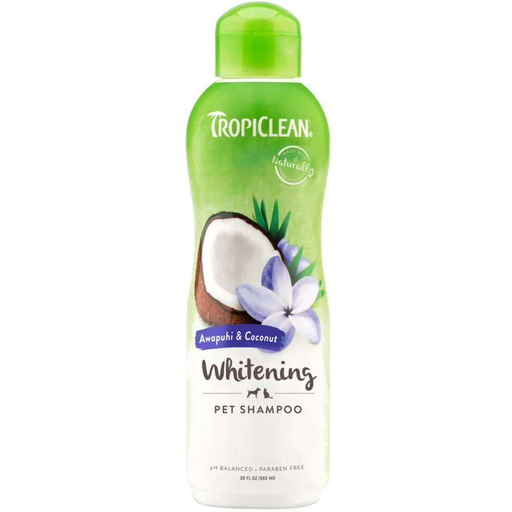 Weißes Haar Shampoo Awapuhi&Kokosnuss Pflege, 355 ml, Tropiclean