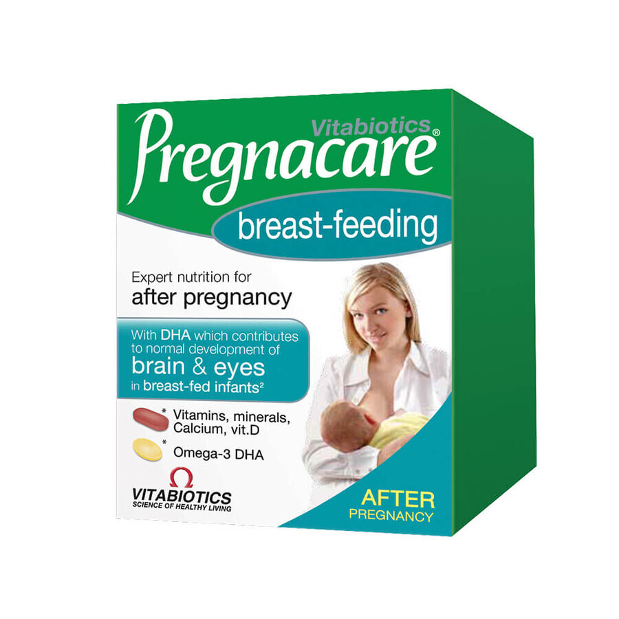 Pregnacare breast-feeding, 56 tablets + 28 capsules, Vitabiotics