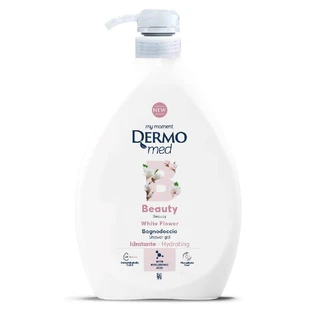Gel douche Fleur Blanche, 1000 ml, Dermomed