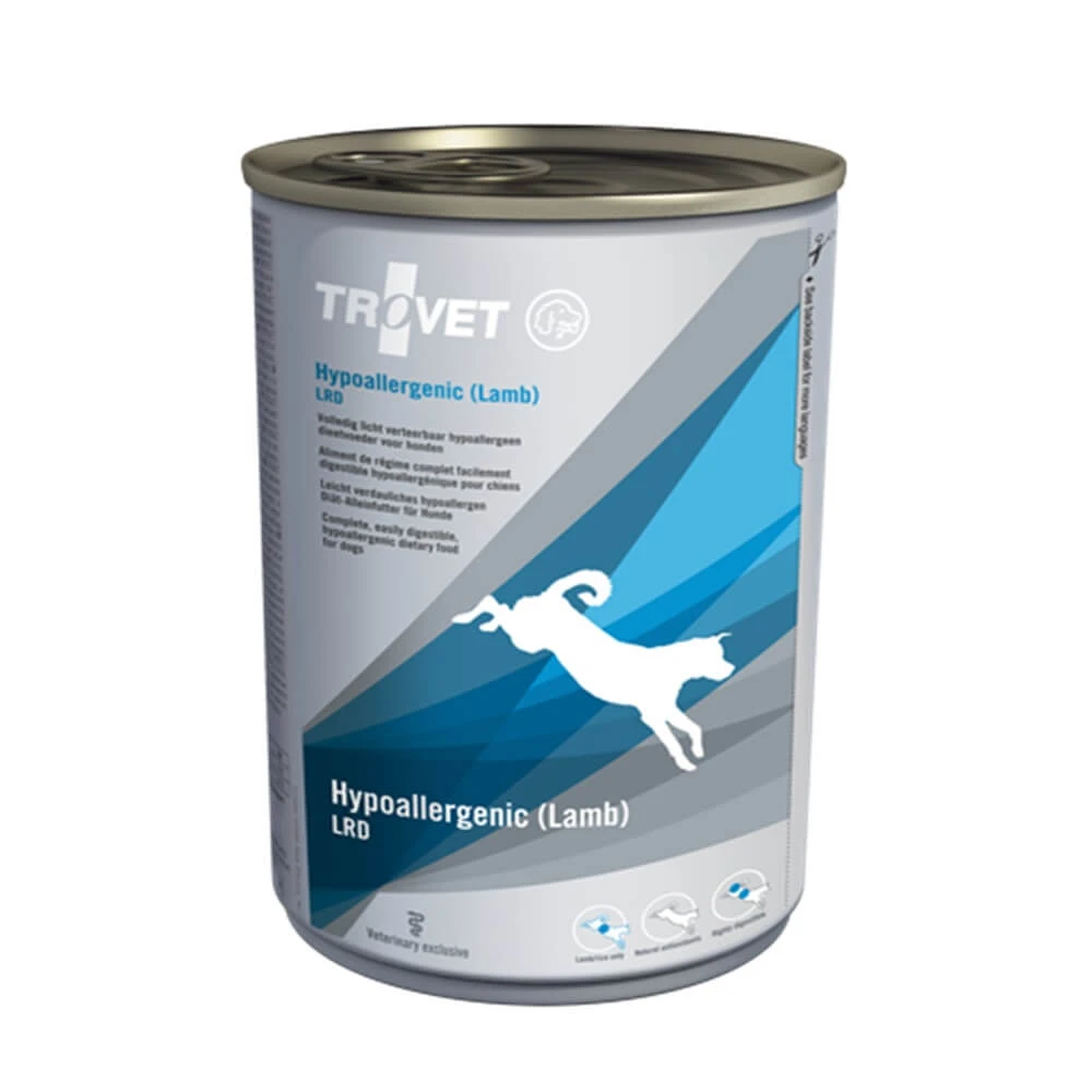 Nassfutter mit Lammfleisch für Hunde Hypoallergen Tro.Dog, 400 g, Trovet