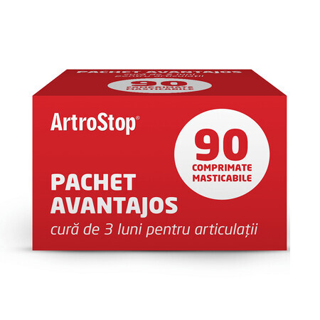 Confezione Artrostop, 90 compresse masticabili, Stada