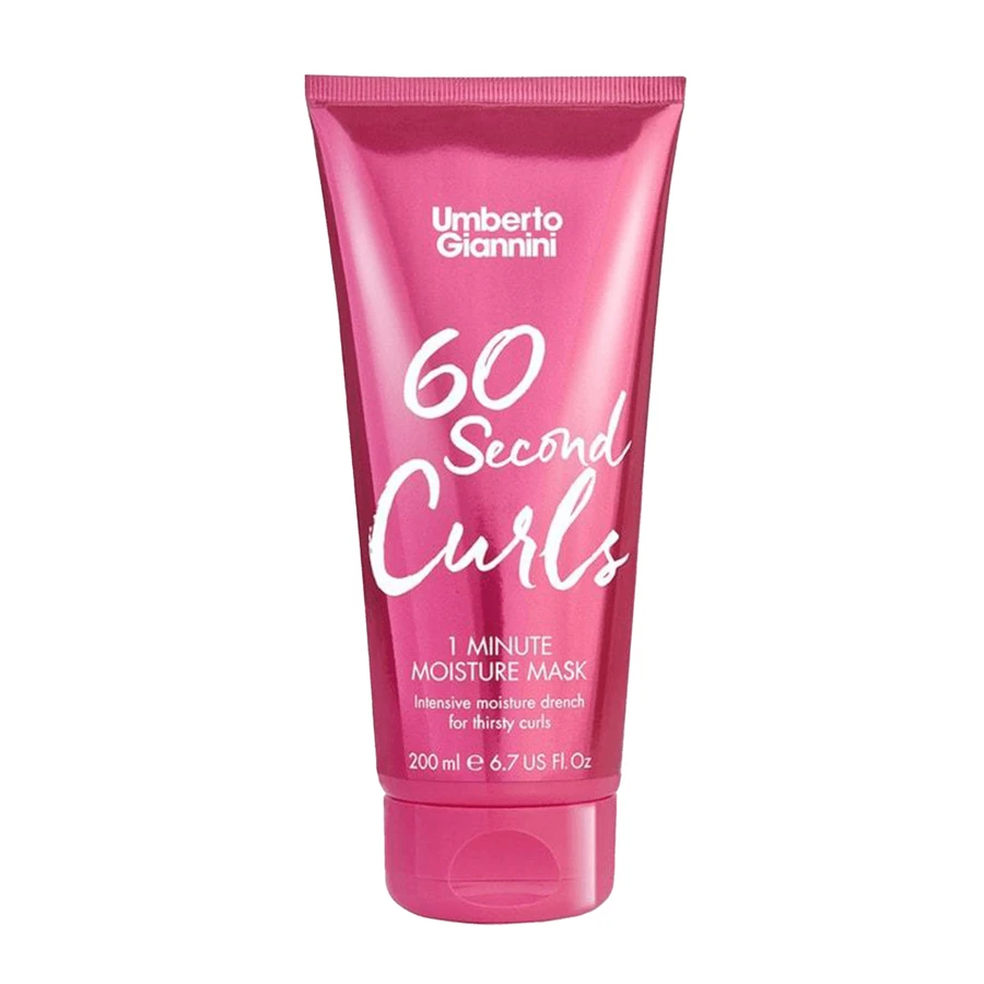 Intensive Feuchtigkeitsmaske für lockiges Haar 60 Second Curls, 200 ml, Umberto Giannini