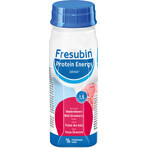 Fresubin protein energy drink with wild strawberry flavor, 4 x 200 ml, Fresenius Kabi